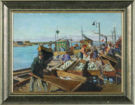 Андронов Анатолий Фёдорович. Рыбный базар